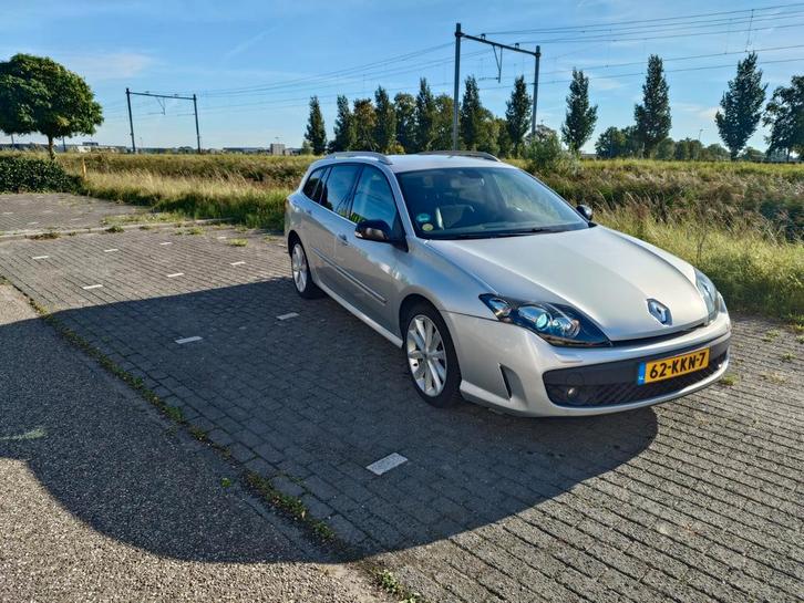 Renault Laguna 2.0 16V T 205 Estate 2010 Grijs, Auto's, Renault, Particulier, Laguna, ABS, Achteruitrijcamera, Airbags, Airconditioning