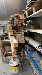 Grote partij balken, Doe-het-zelf en Verbouw, Hout en Planken, Ophalen, Gebruikt, 50 mm of meer, Balk