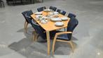 Leolux Camarilla Eetkamerset - Tafel + 6 Stoelen, Ophalen of Verzenden, Gebruikt, Dutch design. leolux, 6 tot 8 stoelen