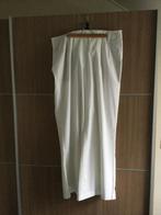 Claudia strater witte broek, Kleding | Dames, Broeken en Pantalons, Ophalen of Verzenden, Zo goed als nieuw, Maat 42/44 (L), Wit
