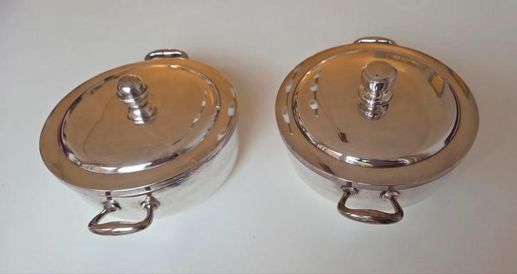 2 schalen voor groenten Zilva pleet design Christa Ehrlich, Antiek en Kunst, Antiek | Servies los, Ophalen of Verzenden