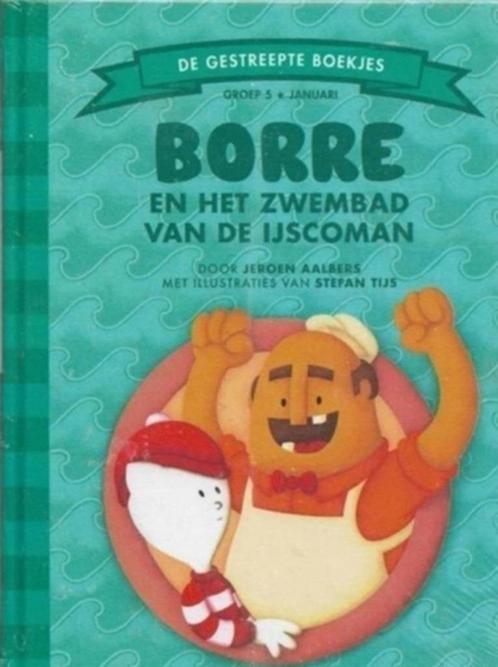 Jeroen Aalbers Borre en het zwembad v/d ijscoman (+leraren h, Boeken, Kinderboeken | Jeugd | onder 10 jaar, Nieuw, Ophalen of Verzenden
