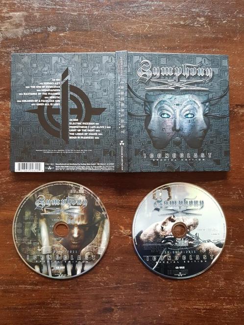 Symphony X - Iconoclaust 2 cd prog symphonic rock Allen, Cd's en Dvd's, Cd's | Hardrock en Metal, Zo goed als nieuw, Ophalen of Verzenden