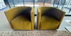 2 fauteuils van Living Divani, model Confident, Huis en Inrichting, Fauteuils, Minder dan 75 cm, Stof, Zo goed als nieuw, 50 tot 75 cm
