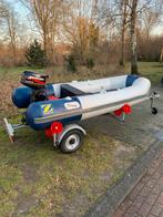 Zodiac C310S met Mercury 6PK BB en trailer!, Watersport en Boten, Rubberboten, Ophalen, Benzine, Zodiac