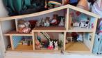 poppenhuis met sylvanian families, Kinderen en Baby's, Speelgoed | Poppenhuizen, Ophalen, Gebruikt, Poppenhuis
