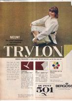 Retro reclame 1965 Bergoss Oss Du Pont tapijt judoka, Overige typen, Ophalen of Verzenden