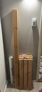 Ikea IVAR houten stellingkast, Ophalen, Met plank(en), Gebruikt, 100 tot 150 cm