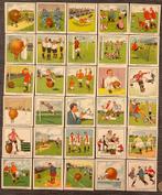 Humoristische Voetbal Plaatjes  J. Jutz Compleet 1 tot 30, Ophalen, Zo goed als nieuw, Overige sporten, Poster, Plaatje of Sticker
