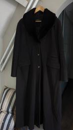 Dames mantel donkerbruin met kraag (afneembaar) 44, 25 euro, Damo donna, Maat 42/44 (L), Ophalen of Verzenden, Bruin