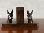 Art Deco boekensteunen met honden ‘Scottie Dog’. Set van 2., Ophalen of Verzenden