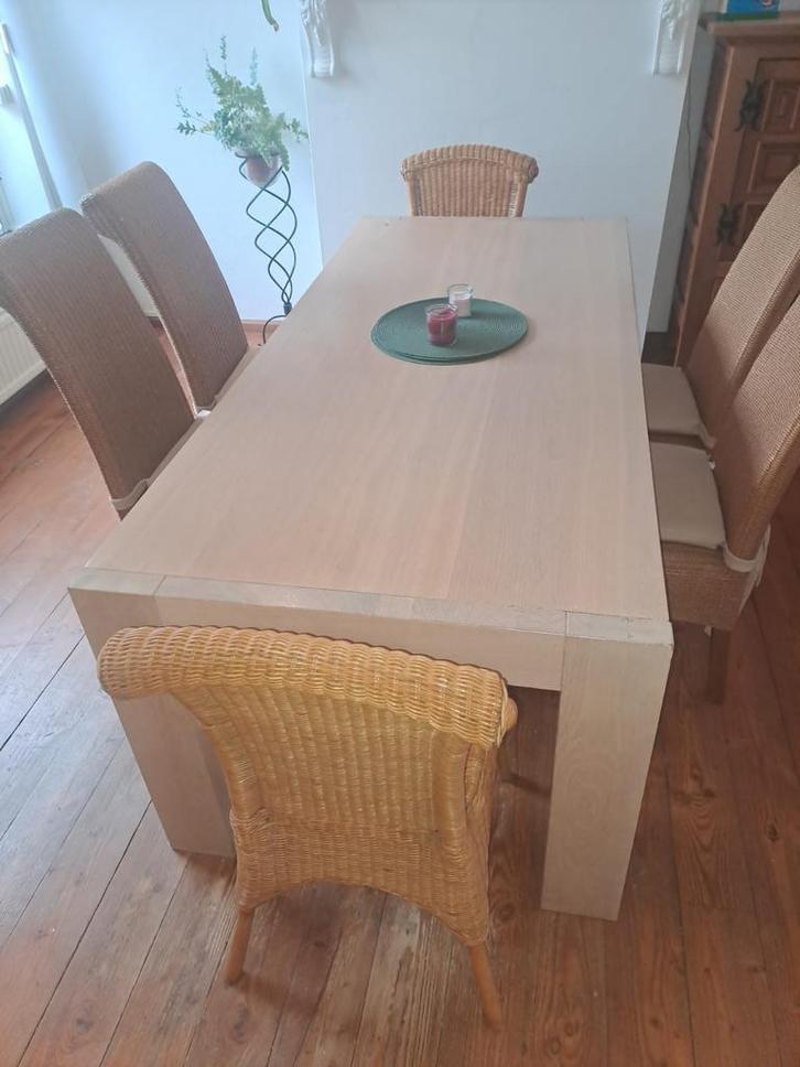 Eettafel Grote, Huis en Inrichting, Tafels | Eettafels, 50 tot 100 cm, 200 cm of meer, Rechthoekig, Ophalen