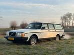 Volvo 240 2.0 DL 1987 Wit I Zeer netjes I Trekhaak I Station, Auto's, 639 kg, 4 cilinders, Wit, Origineel Nederlands