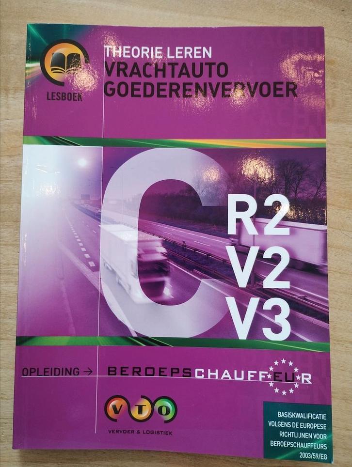 Lesboek Vrachtauto Goederenvervoer / Basiskwalificatie R2V2V, Boeken, Schoolboeken, Zo goed als nieuw, Nederlands, Overige niveaus