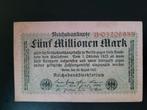 Duitsland Weimar pick 105 1923, Postzegels en Munten, Los biljet, Duitsland, Ophalen of Verzenden
