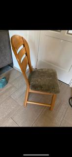 gratis / 4 eetkamerstoelen, Huis en Inrichting, Ophalen, Gebruikt, Vier