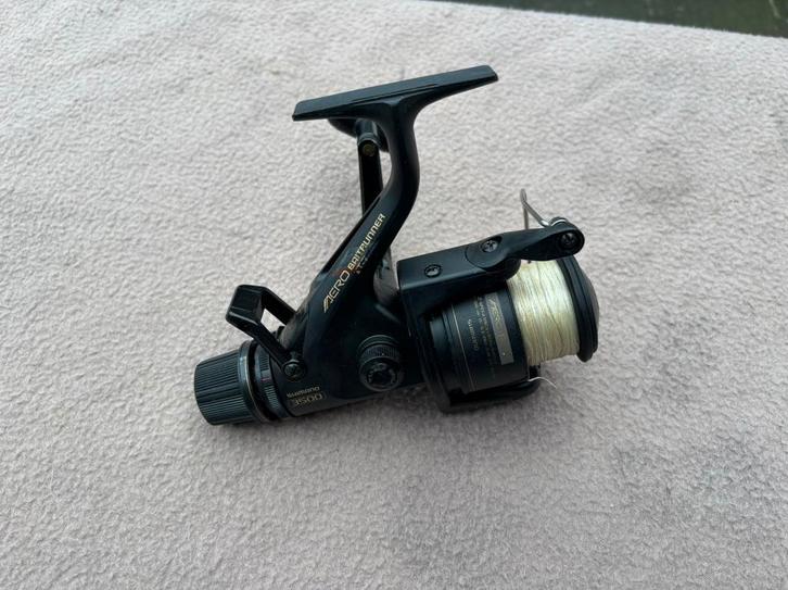 Shimano 3500 aero baitrunner molen, Watersport en Boten, Hengelsport | Karpervissen, Gebruikt, Molen, Ophalen of Verzenden
