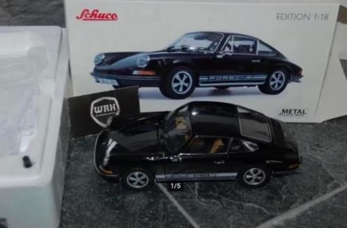 1:18 Porsche 911 S Coupe black Schuco see info in box WRH, Hobby en Vrije tijd, Modelauto's | 1:18, Zo goed als nieuw, Auto, Overige merken