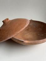 Aardewerken Tajine met Deksel - Authentiek & Rustiek Koken, Antiek en Kunst, Antiek | Keramiek en Aardewerk, Ophalen