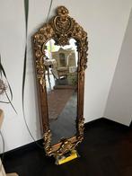 Grote Gouden Spiegel, Huis en Inrichting, Woonaccessoires | Spiegels, Ophalen of Verzenden, Zo goed als nieuw, Overige vormen