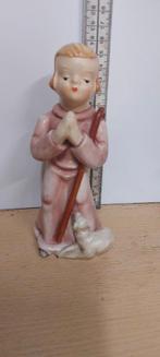 Oud vintage beeld, Verzamelen, Beelden en Beeldjes, Ophalen, Gebruikt, Mens