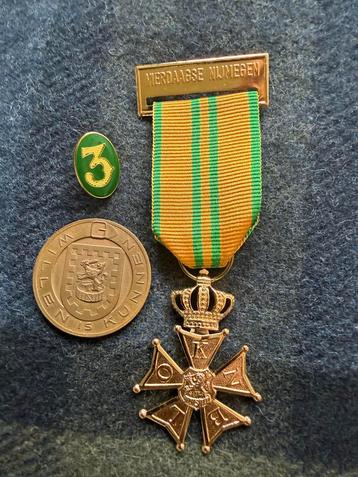 Vierdaagse Nijmegen Medaille + Penning beschikbaar voor biedingen