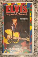 Elvis Presley - Unguarded Moments (VHS - Collectors Item), Alle leeftijden, Ophalen of Verzenden, Gebruikt, Documentaire