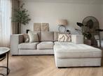 Bank Beige Chaise Longue 255cm x 175cm, Ophalen, Zo goed als nieuw