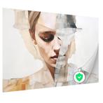Vrouw Abstract Poster 105x70cm mat., Antiek en Kunst, Kunst | Tekeningen en Foto's, Verzenden