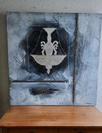 Wanddoek eyecatcher, Huis en Inrichting, Ophalen, 50 tot 75 cm, Overige typen, Zo goed als nieuw