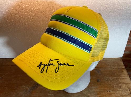 ✅ Ayrton Senna Pet World Champion 88 90 91 Formule 1 Cap, Verzamelen, Automerken, Motoren en Formule 1, Nieuw, Formule 1, Ophalen of Verzenden