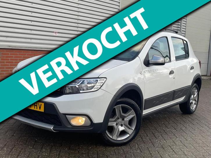 Dacia Sandero 0.9 TCe SL Stepway Automaat Navigatie Cruiseco, Auto's, Dacia, Te koop, Sandero Stepway, ABS, Achteruitrijcamera