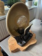 Unieke lamp, Huis en Inrichting, Lampen | Wandlampen, Ophalen of Verzenden, Gebruikt, Metaal, One of a kind