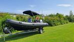 Brig 500 met 60 pk Honda, Watersport en Boten, Rubberboten, Gebruikt, Benzine, Minder dan 70 pk, Overige materialen