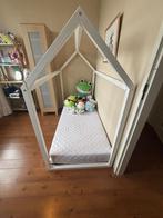 Kinderbed, Kinderen en Baby's, Kinderkamer | Bedden, Ophalen, 70 tot 85 cm, Zo goed als nieuw, Matras
