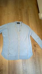 Cashmere vest S zgan, Blauw, Ophalen of Verzenden, Zo goed als nieuw, Maat 36 (S)