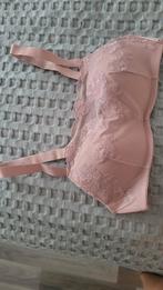 H&M BH - 34/75B - Roze met bloemen, H&M, Ophalen of Verzenden, Roze, BH