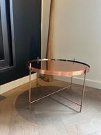 Bijzettafel/ salontafel, Ophalen, Minder dan 45 cm, Gebruikt, Metaal of Aluminium