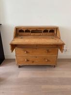 Bureau, secretaire, grenenhout, Ophalen of Verzenden, Gebruikt, Zweeds, Frans of Engels