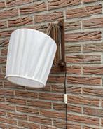 Leuke Retro Schaarlamp ( vintage mid century teak fifties ), Huis en Inrichting, Ophalen of Verzenden, Gebruikt, Hout, Vintage retro