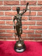 bronzen beeld van Vrouwe Justitia, 40 cm hoog, Antiek en Kunst, Antiek | Koper en Brons, Ophalen of Verzenden, Brons