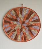 Blikvanger aan de muur deze gehaakte mandala, Huis en Inrichting, Ophalen of Verzenden, Nieuw