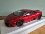 AutoArt Lamborghini Huracan Evo Rosso Bia 1:18, Auto, Autoart, Nieuw, Ophalen of Verzenden