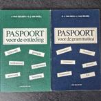 Paspoort voor de grammatica & Paspoort voor ontleding, Ophalen of Verzenden, Alpha, Overige niveaus, J. van Delden / H.J. van Moll