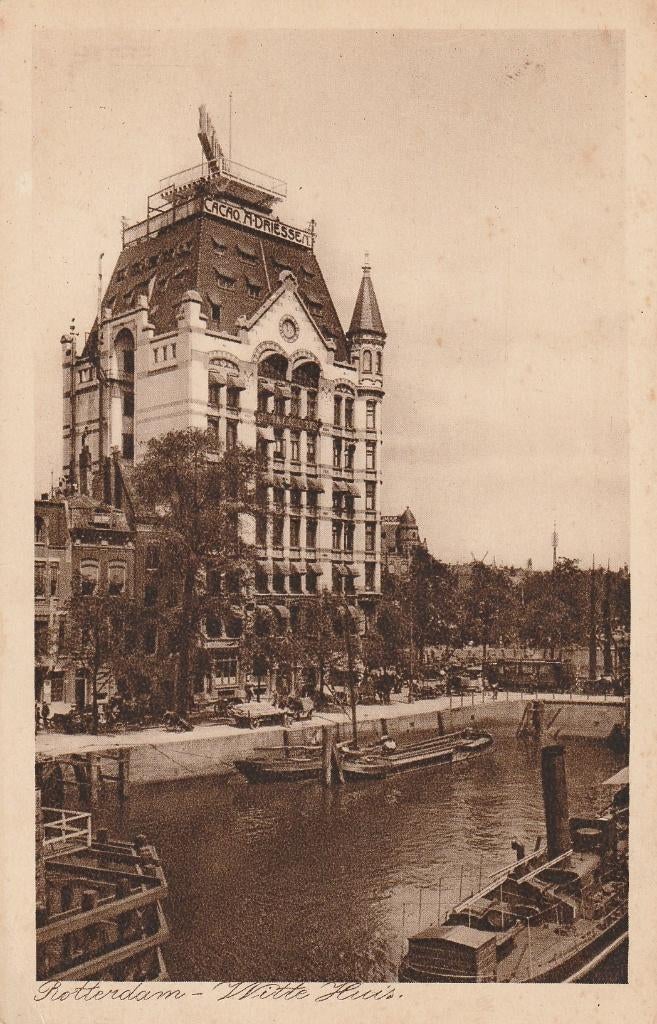 06529 Rotterdam - Witte Huis, Verzenden, 1920 tot 1940, Ongelopen, Zuid-Holland