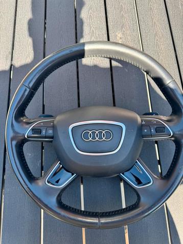 Audi stuur met airbag en flippers a6 a7 a8 beschikbaar voor biedingen