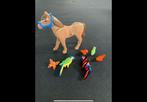 Playmobil papegaai, vlinder paard ed…, Ophalen of Verzenden, Zo goed als nieuw