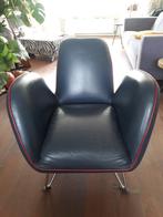 Mooie Fauteuil Topform, 75 tot 100 cm, Gebruikt, Leer, 75 tot 100 cm