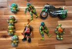 Verzameling ninja turtles poppetjes en voertuigen, Kinderen en Baby's, Speelgoed | Actiefiguren, Ophalen of Verzenden, Zo goed als nieuw