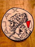 Ajax Amsterdam vintage logo patch kleding embleem GROOT 1, Verzamelen, Ophalen of Verzenden, Zo goed als nieuw, Ajax, Overige typen